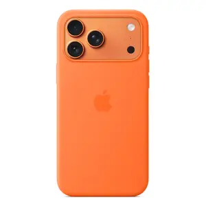 Silicone Case Apple iPhone 17 Pro Max MagSafe Orange Cover