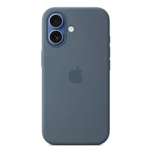 Silicone Case Cover Apple iPhone 17 MagSafe Anchor Blue