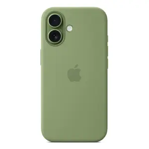 Silicone Case Apple iPhone 17 MagSafe Light Moss Cover Green
