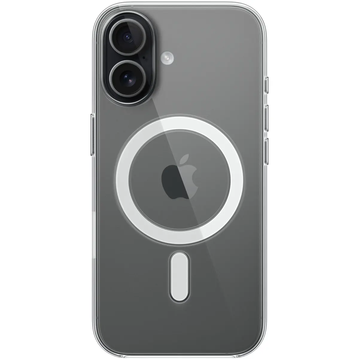 Caurspīdīgs vāks Apple iPhone 17 Monohroms