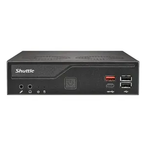 Mini PC barebone Shuttle DH810 LGA 1851 DDR5 96GB 2x LAN 24/7