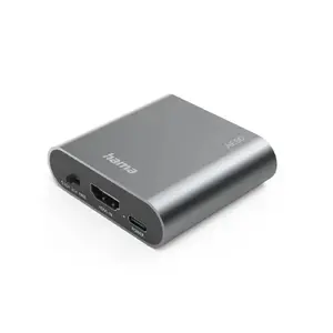 Audio Splitter Hama 00205100 Silver HDMI 3.5mm