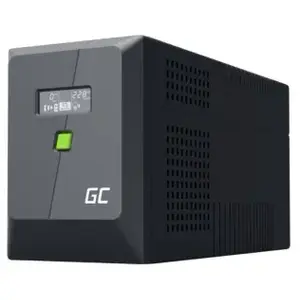 Nevainojams barošanas avots UPS Line-Interactive 2 kVA 1200 W, Green Cell, 4 AC kontaktligzdas, USB, 12 V 9 Ah VRLA (tower)