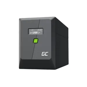 Green Cell Line-Interactive UPS UPSLP1050 1.5 kVA 1050 W Tower Pure Sine Power Supply with 5 AC Outlets
