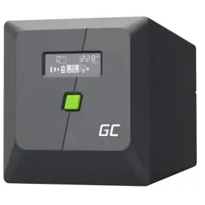 Neatkarīgais barošanas avots Green Cell UPSLP480 0.75 kVA (480 W) 4 AC kontaktligzdas, 2×12 V 7 Ah VRLA, tornis, AVR