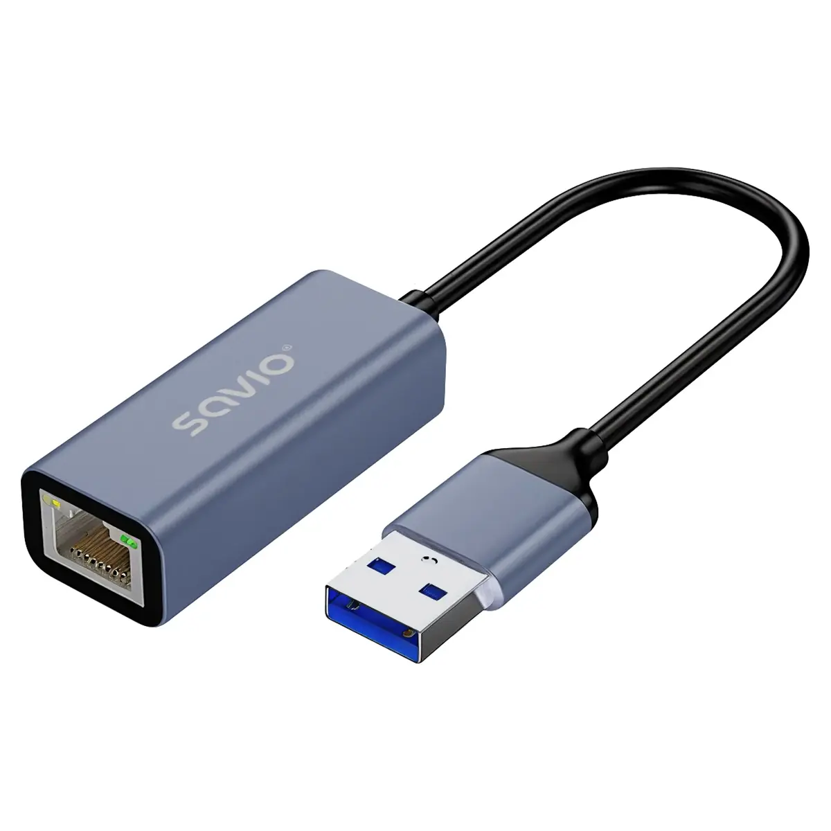 SAVIO AK-83 USB Type-A на RJ-45 сетевой адаптер Photo 3