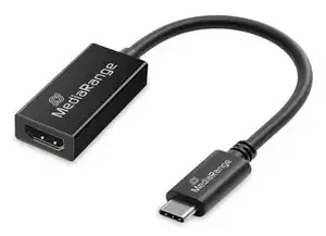 USB Type-C to HDMI Audio and Video Converter MediaRange MRCS234, 20 cm, Black