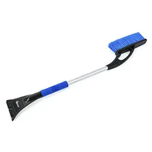 Snow brush with ice scraper GEKO G73856 — 80 cm aluminum handle, plastic brush head