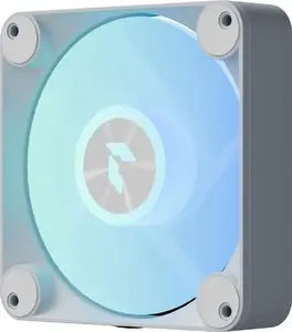 Cooling fan APNX FP1-RQ 120 PWM ARGB-WT 120mm, PWM control, ARGB white frame