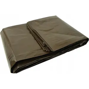 Tarpaulin Geko 3x3m extra thick brown 200G
