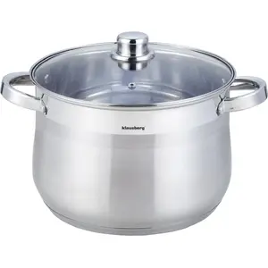 Cookware pot Klausberg KB-7162 22 cm, stainless steel, induction compatible