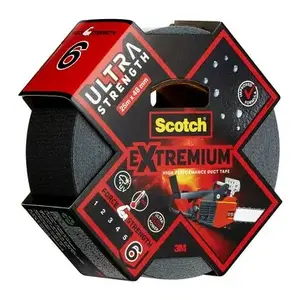Лента 3M Extremium 25 м Черная УФ Водостойкая Для Связывания Ремонта