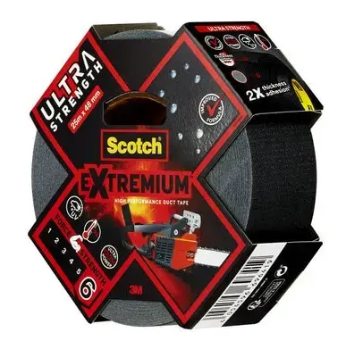 Лента 3M Extremium 25 м Черная Photo 3