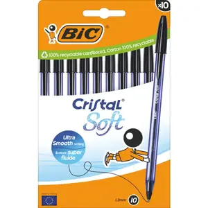 Pildspalva BIC 516358 Melna 10 gab