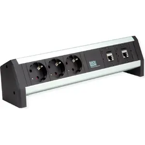 Bachmann DESK 3xCEE7/3 2x CM-CAT6A модуль — модуль питания и сети для стола