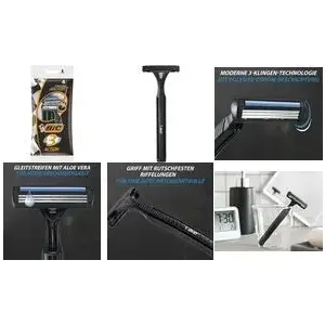 Disposable razor BIC Action 4 by BIC — 4-blade disposable cartridge razor
