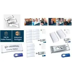 Бэйджи AVERY POL30MA66-20DR 70×30 мм с магнитом, упаковка