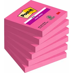Self-adhesive note paper 3M 7100263208 Square Pink 90 sheets