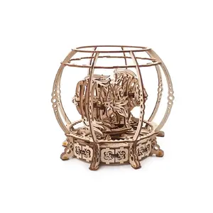 UGears Akvārijs Mehāniskā Modeļa 3D puzle 325 gab 14+