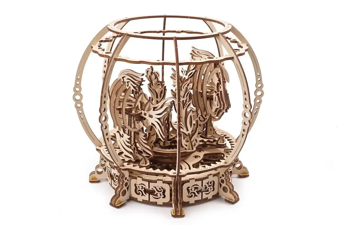 UGears Akvārijs Mehāniskā Modeļa 3D puzle Photo 3