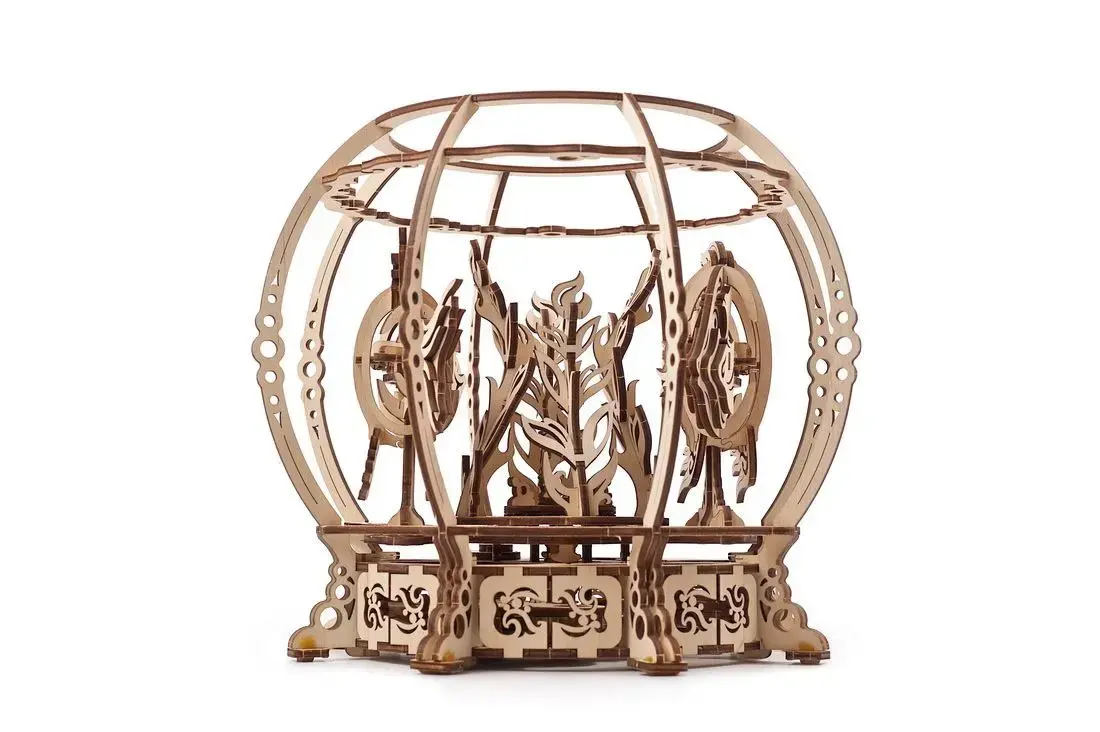 UGears Akvārijs Mehāniskā Modeļa 3D puzle Photo 4