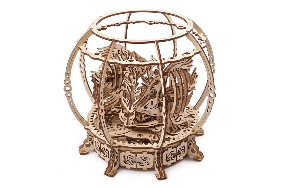 UGears Akvārijs Mehāniskā Modeļa 3D puzle Photo 6