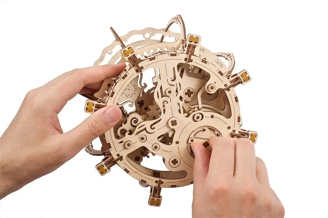 UGears Akvārijs Mehāniskā Modeļa 3D puzle Photo 8