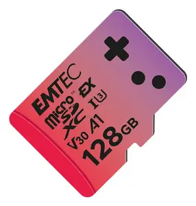Карта памяти MicroSDXC EMTEC ECMSDM128GEXG 128 ГБ UHS-I чтение 880 МБ/с запись 550 МБ/с U3 V30