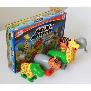 Dzīvnieki Popular Playthings Magnetic Mix or Match Animals Daudzkrāsains