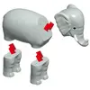 Dzīvnieki Popular Playthings Magnetic Mix or Match Animals Photo 2