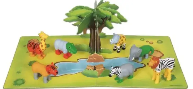 MALIK Magnetic Mini Animals Jungle 62323 Photo 9
