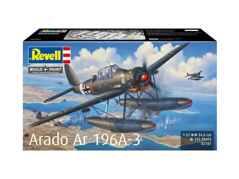 REVELL ARADO AR 196A-3 modelis plastmasa 1:32 Photo 14