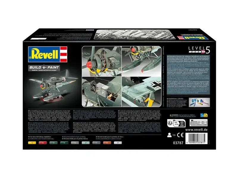 REVELL ARADO AR 196A-3 modelis plastmasa 1:32 Photo 16