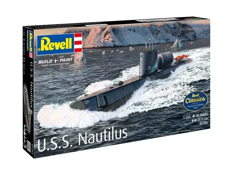 REVELL U.S.S. Nautilus 1:305 пластиковый набор Photo 11