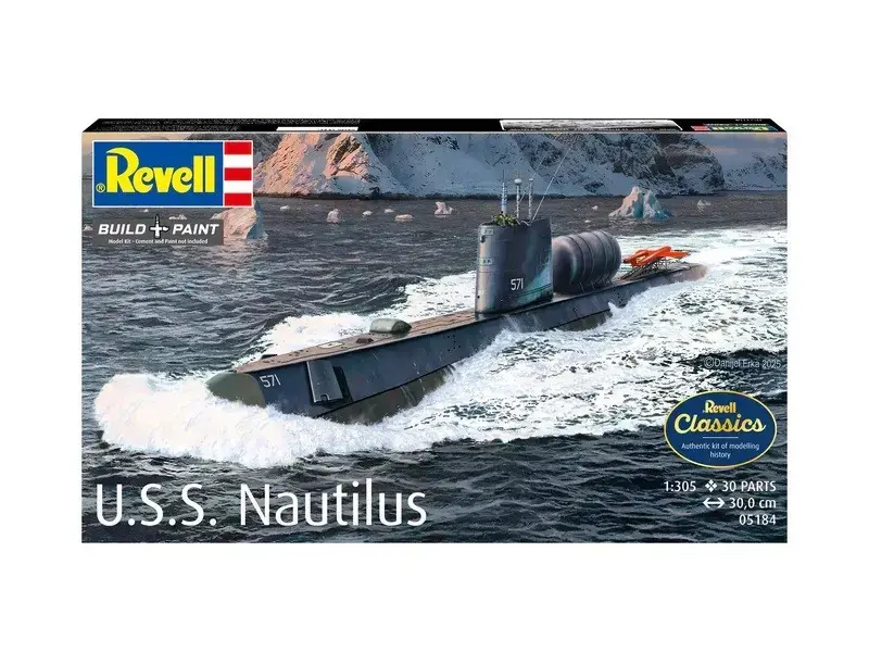 REVELL U.S.S. Nautilus 1:305 пластиковый набор Photo 12