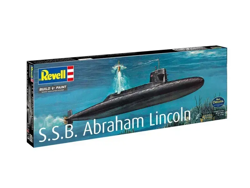 Пластиковая модель REVELL S.S.B. Abraham Lincoln 1/253 Photo 12