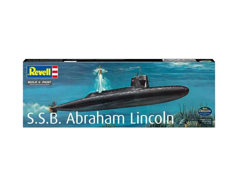 Пластиковая модель REVELL S.S.B. Abraham Lincoln 1/253 Photo 13
