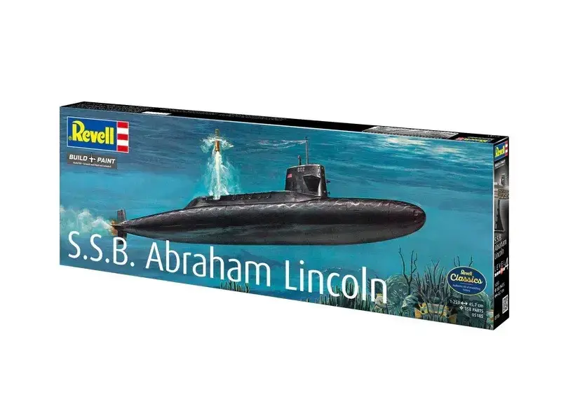Пластиковая модель REVELL S.S.B. Abraham Lincoln 1/253 Photo 14
