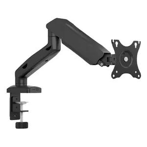 Monitor Mount ICY BOX IB-MS203-T 32" Clamp Grommet Grey Silver
