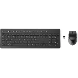 Беспроводная перезаряжаемая клавиатура и мышь HP 950MK Полноразмерная Беспроводная Механическая