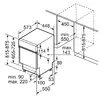 Bosch Serie 4 SPI4HMS49E Slimline trauku mazg. 45 cm Photo 9