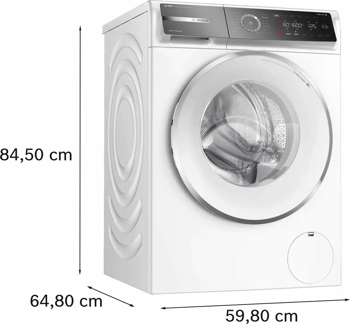 Bosch WGB256A2PL стиральная машина 10 кг 1600 об/мин Photo 5