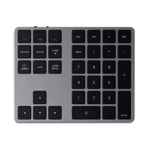 Skaitļu tastatūra Satechi ST-XLABKM Bluetooth 33 taustiņi Pelēka
