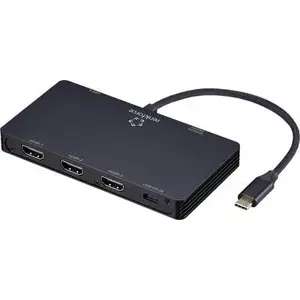 USB-хаб Renkforce RF-USBHA-550 — 5 портов, USB-C, USB 3.2 Gen 2, чёрный