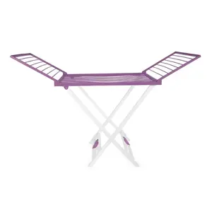 Tumble dryer gio'style Love 180×56×96 cm white lilac