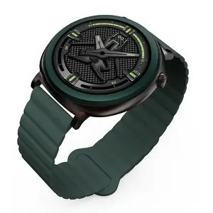 Смарт‑часы HiFuture Aurora HSSW11DG — зелёные, Bluetooth, монитор сердечного ритма