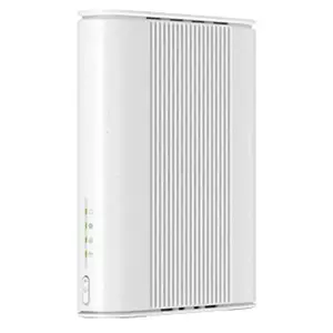 Telekom Zyxel NR5111 galda 5G maršrutētājs, Dual‑band 2.4/5 GHz, Wi‑Fi 6, Gigabit Ethernet, 3000 Mbps, balts