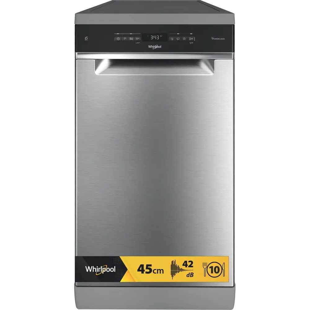 Whirlpool WH6FB10BS7A0X brīvstāvoša šaurā 45 cm