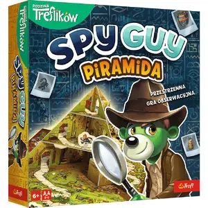 TREFL Spy Guy Pyramid Board Game Detective 20 min Playing Time 6 Years and Older