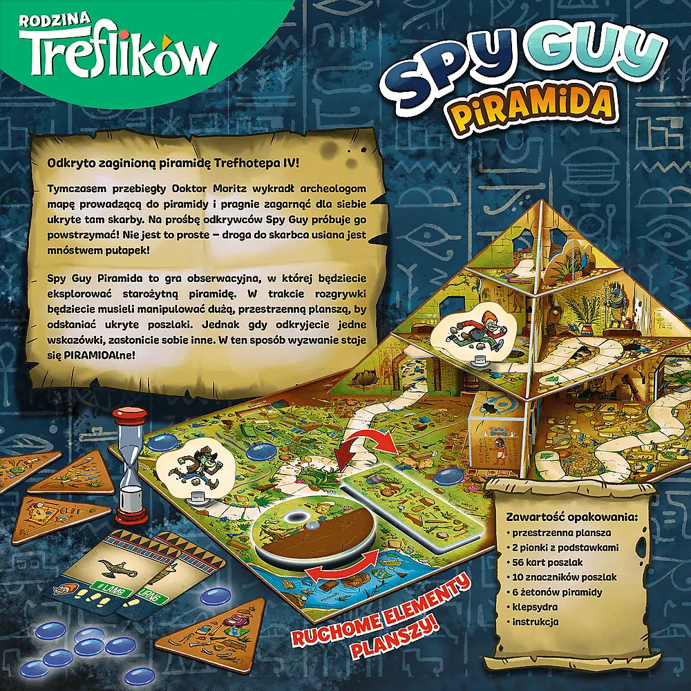 TREFL Spy Guy Pyramid Board Game Photo 2